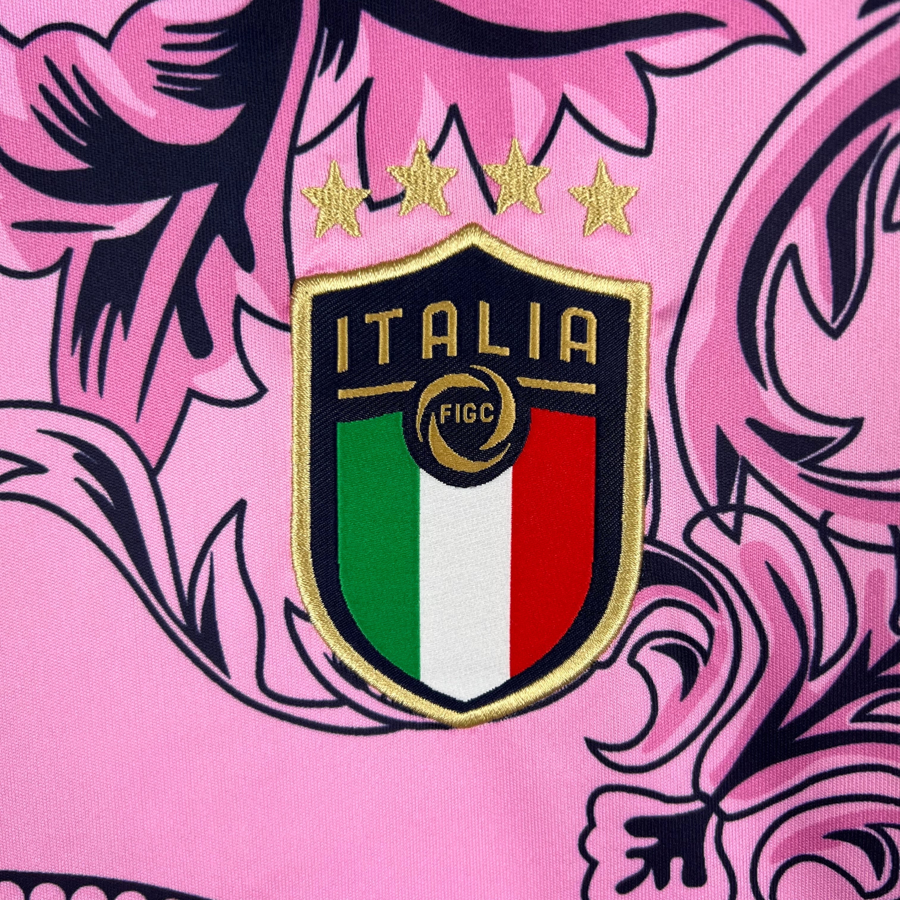 Italy 2023-2024 Football Shirt | Pink | Special Edition