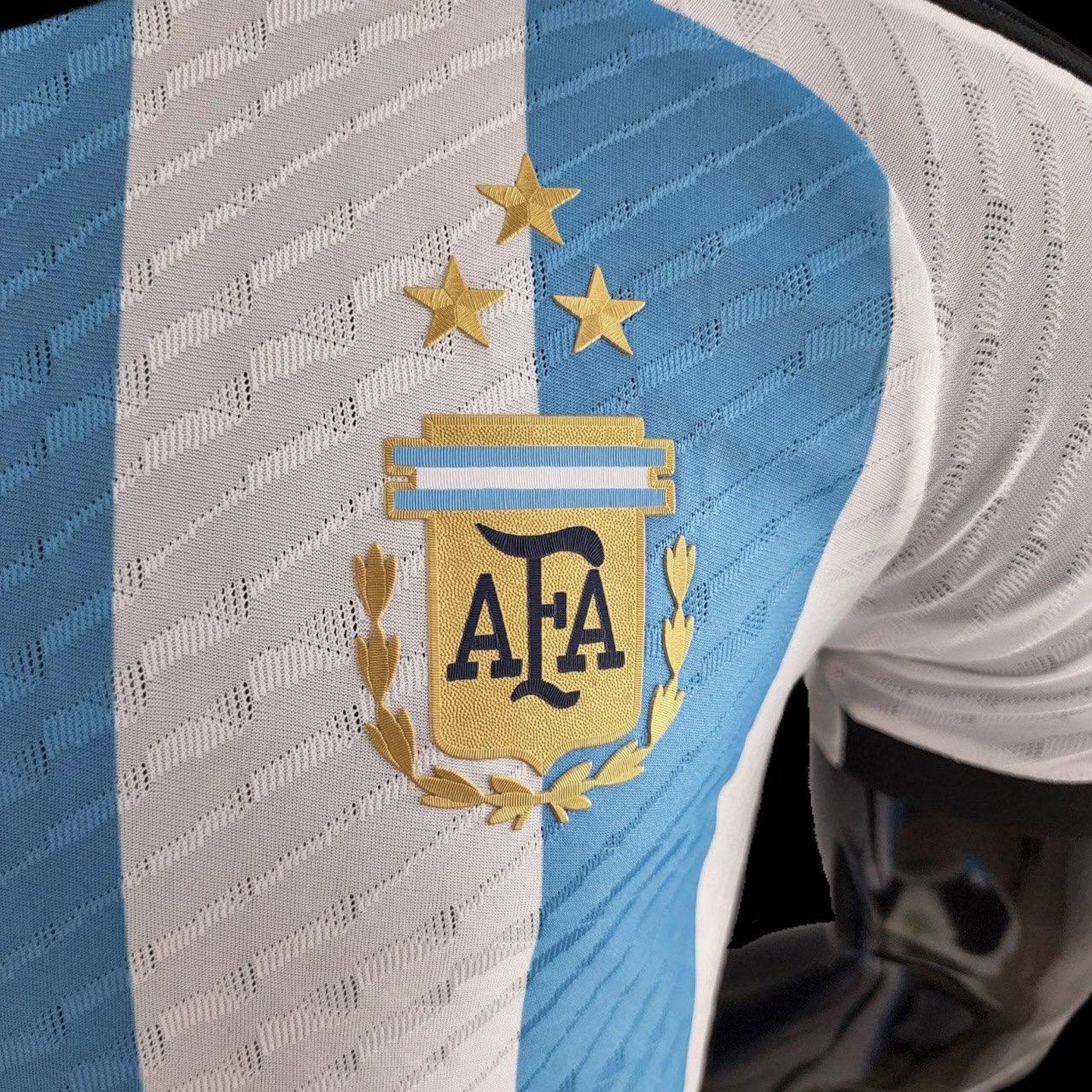 Argentina 2023 World Cup Kit |  Argentina Home 3 Star Football Jersey